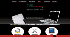 Desktop Screenshot of gbinformatique.fr