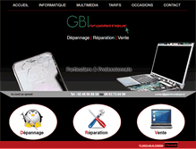 Tablet Screenshot of gbinformatique.fr